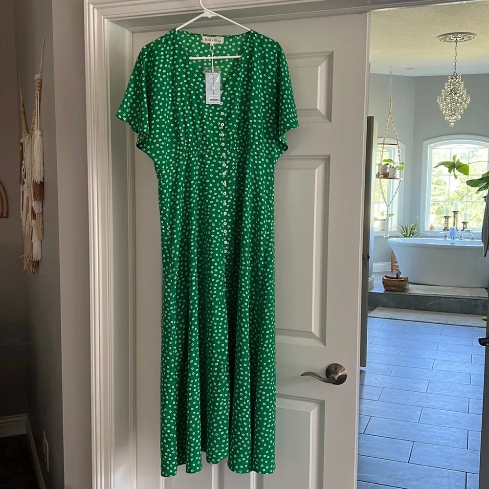 Called To Surf Something New Button Up Dress Called To Surf Something New Button Up Dress